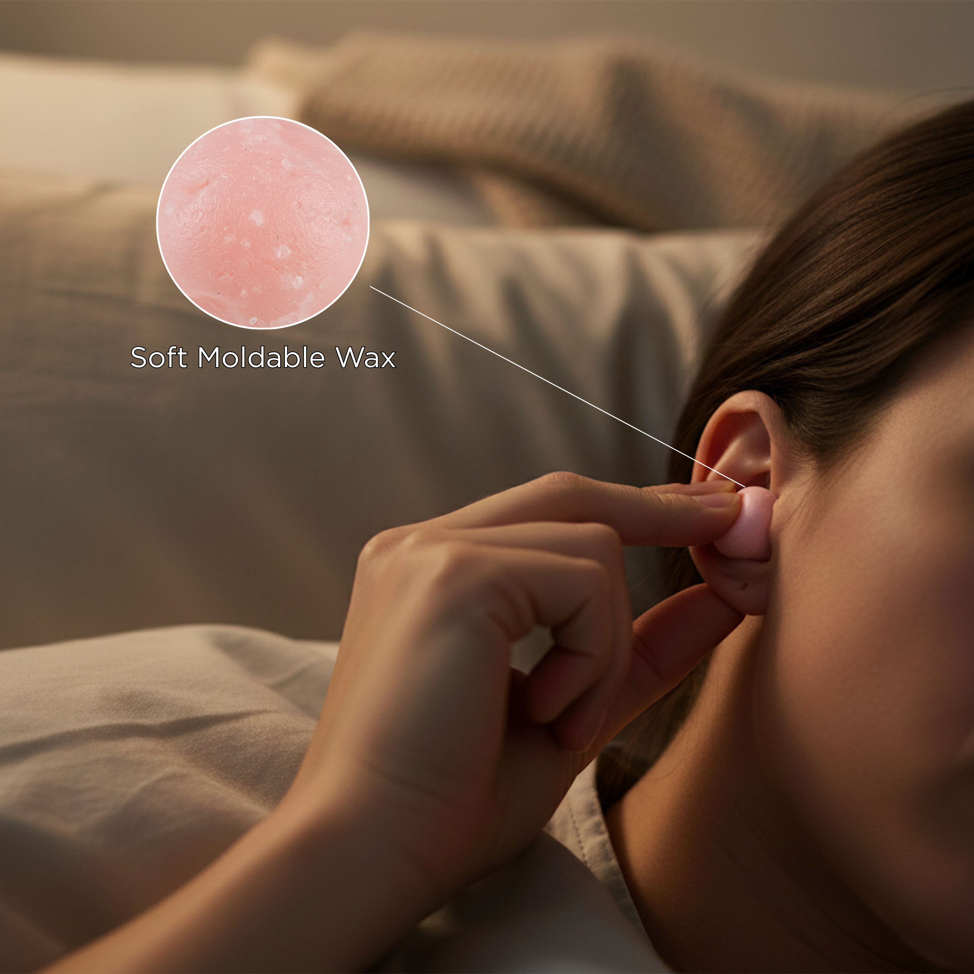 12 Pairs Wax Earplugs | Peaceful, Soundless Sleep